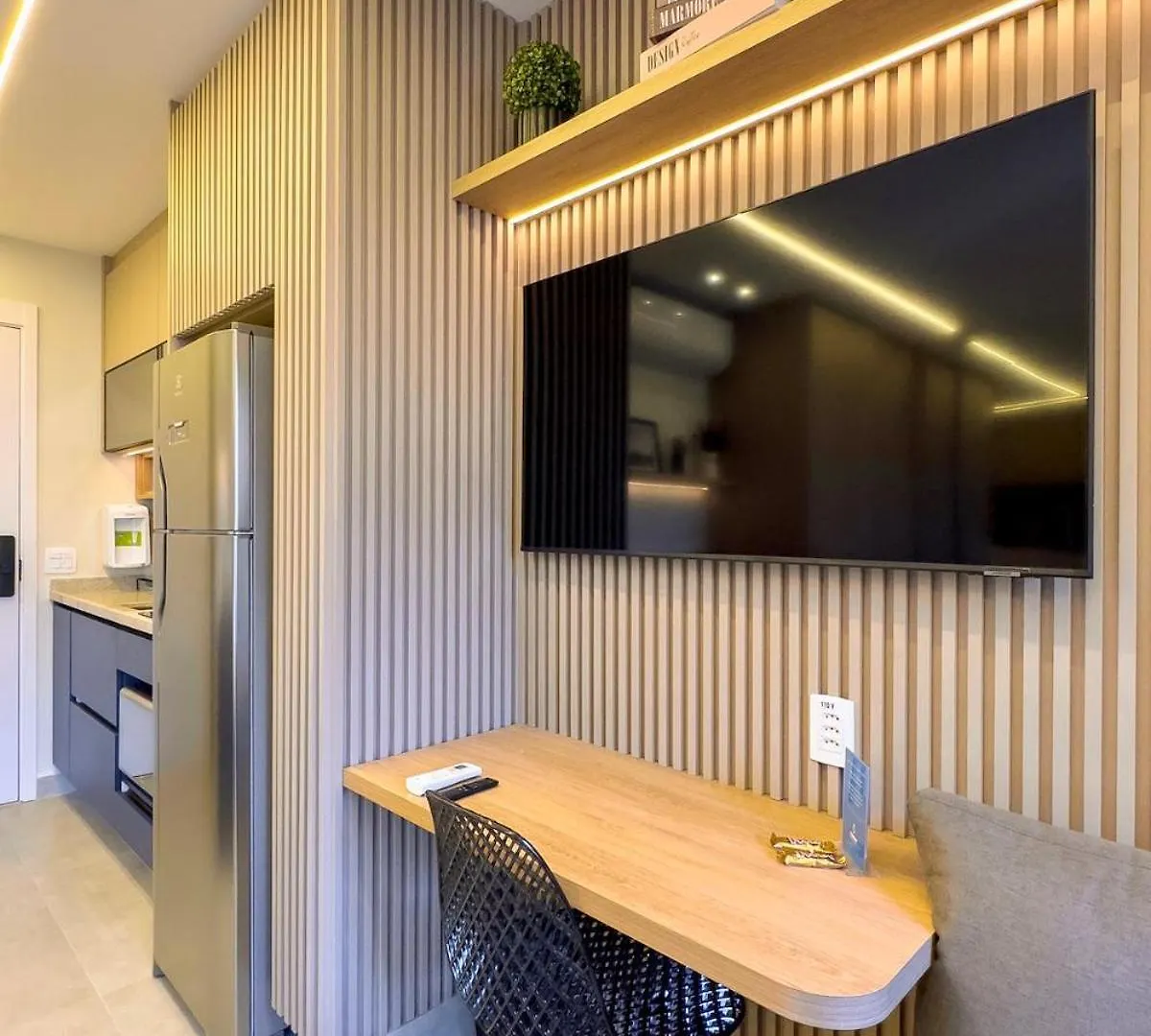 Studio Conforto | Congonhas, Metro E Shopping Sao Paulo Apartment