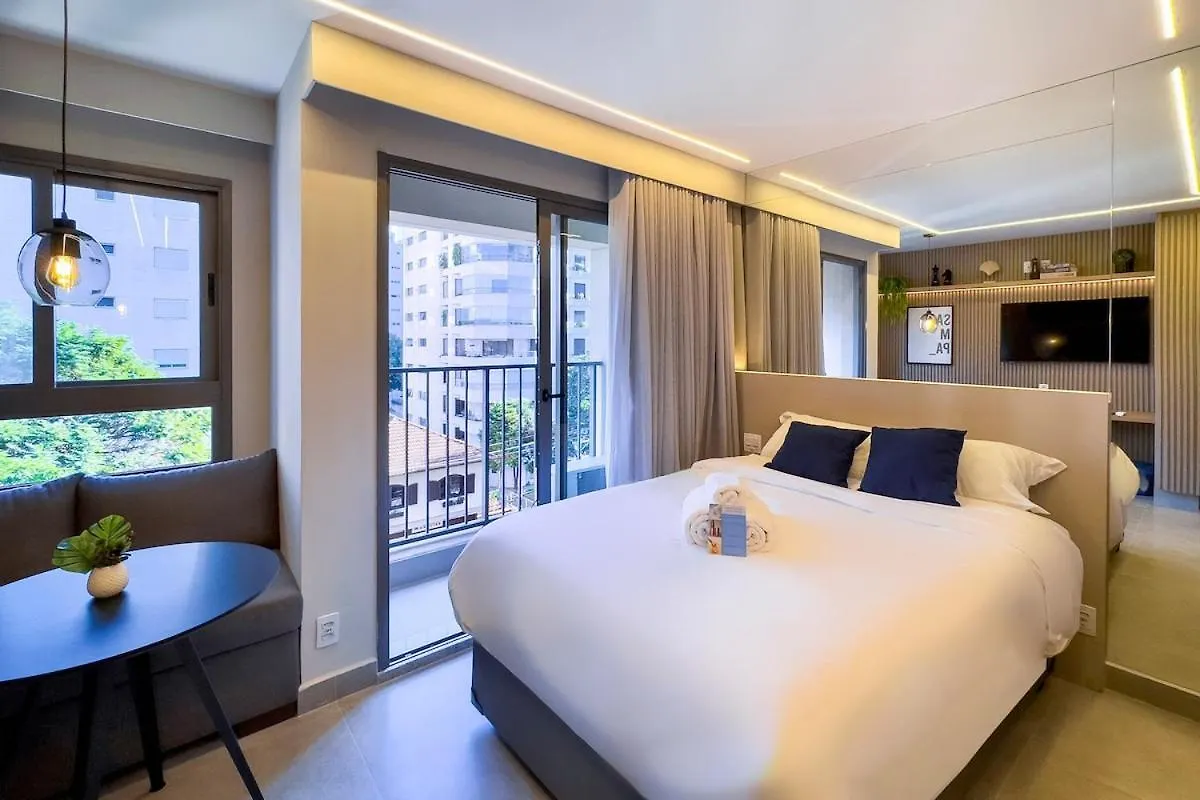 Studio Conforto | Congonhas, Metro E Shopping Sao Paulo Apartment